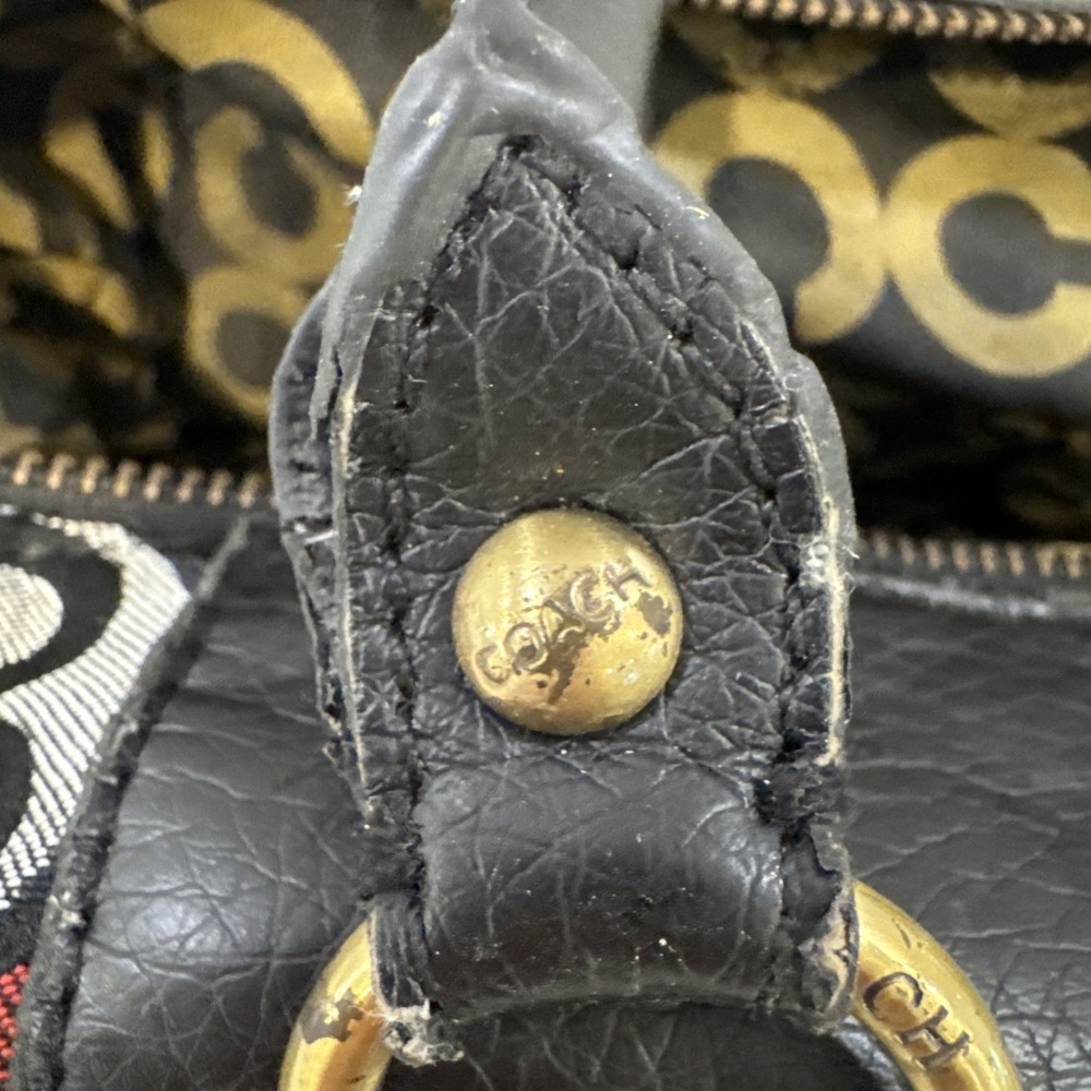 Coach Purse Est. 1941 Broken Zipper - Picture 6 of 11